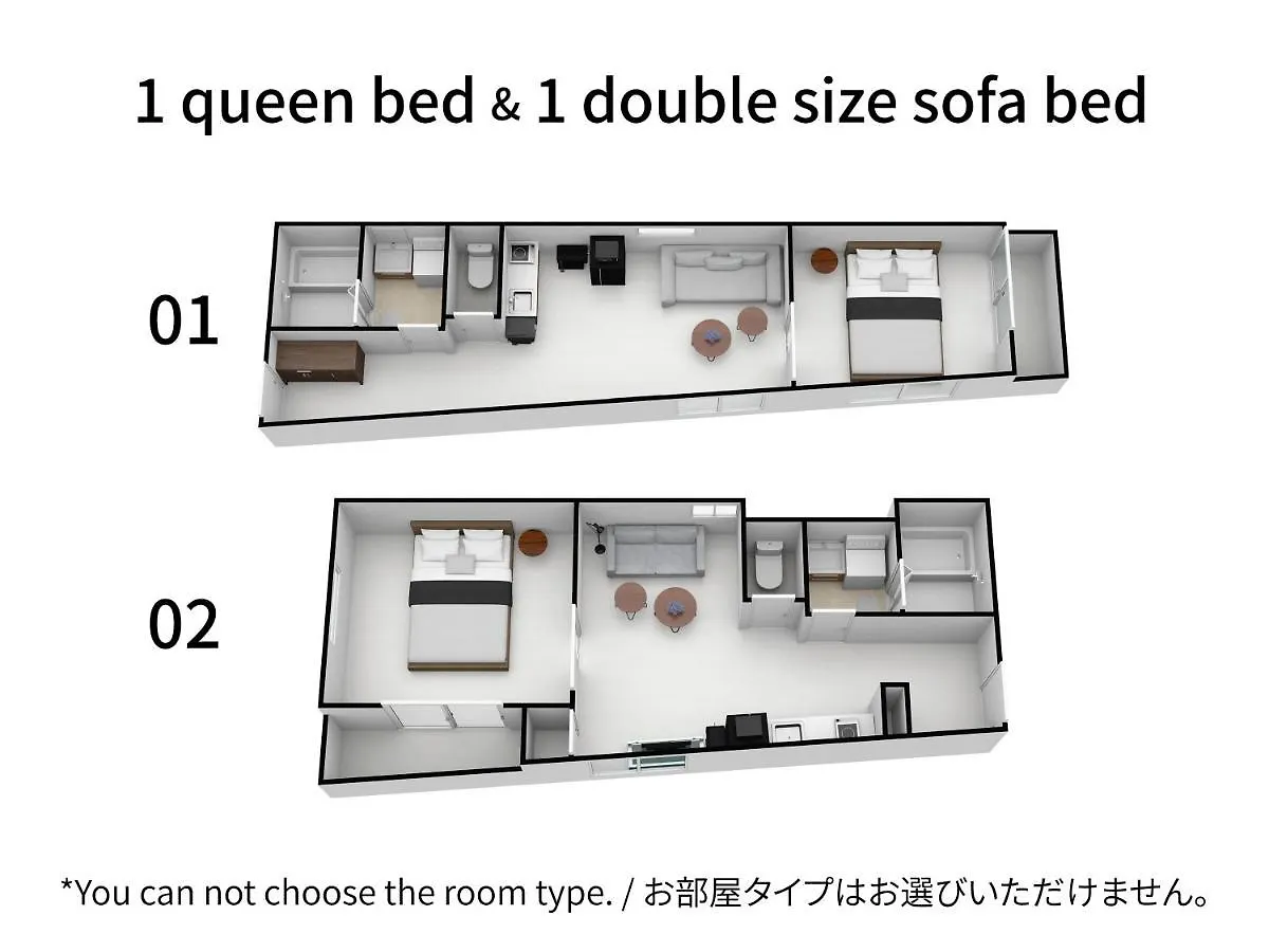 Apartment Bijou Suites Vivre Osaka